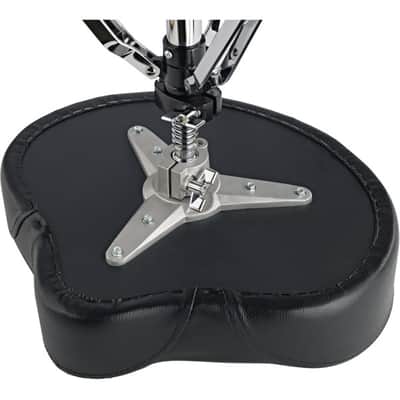 K&M 14038 Drummersitz mit Spindel Schwarz Kunstleder image 3