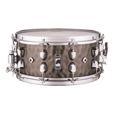 Mapex Black Panther Persuader Snare Drum | Hammered Brass image 2