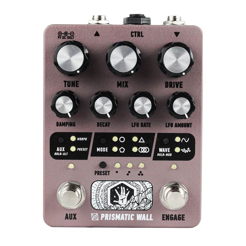 Electronic Audio Experiments Prismatic Wall Sympathetic Resonator Pedal image 1