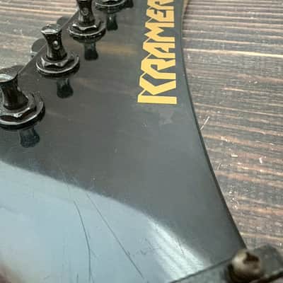80s KRAMER LK Series Banana Head Neck Black Head Made in Japan image 5