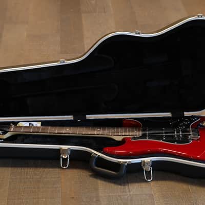 2005 Fender American Deluxe HSS w/ Rosewood FB Stratocaster Electric Guitar Red w/ Black HS + OHSC image 21