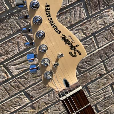 2005 Squier Stratocaster FSR Translucent Blonde image 3