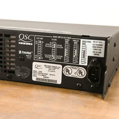 QSC CX302 2-Channel Power Amplifier CG0103Q image 7