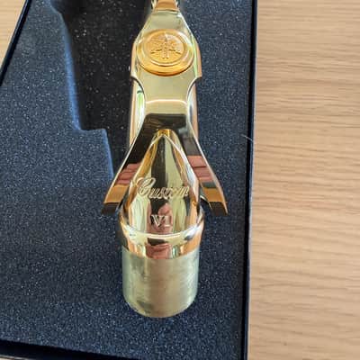 Yamaha V1 Custom Alto Sax Neck 2024 - Lacquered Brass image 3