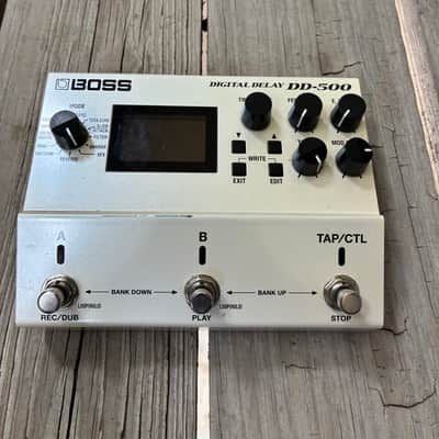 Boss DD-500 Delay 2015 - Present - White electric guitar multi effect delay image 3