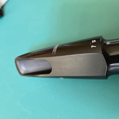 Otto Link OLR-404-7S Tone Edge Hard Rubber Tenor Sax Mouthpiece - 7* 2010s - Black image 3