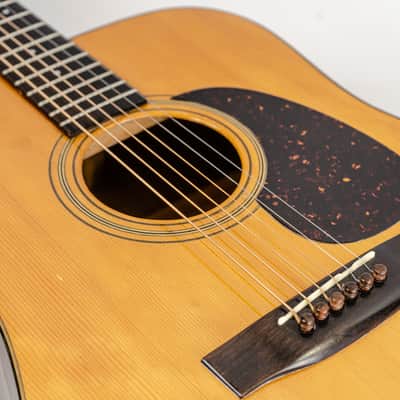Mid 70s Sada Yairi YD-401 Dreadnought Acoustic Guitar w/ Hardshell Case image 4