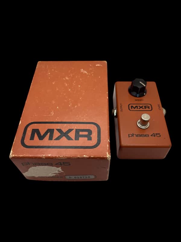 MXR MX-105 Block Phase 45 1975 - 1984 - Orange X8025 image 1