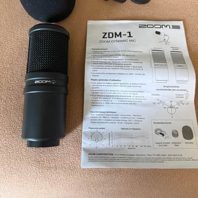 Zoom ZDM-1 Cardioid Dynamic Podcast Microphone with Windscreen, Mint! image 2