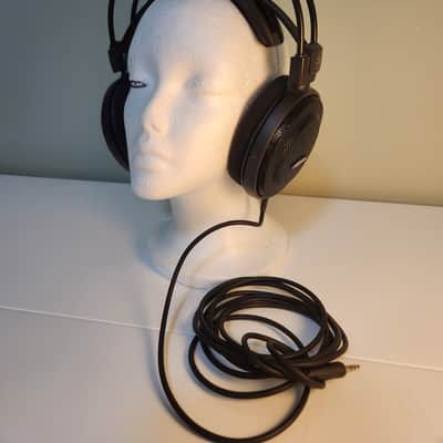 Audio-Technica ATH-AD500X Open Back Headphones - 48 Ohms 2012 - Present - Black image 1