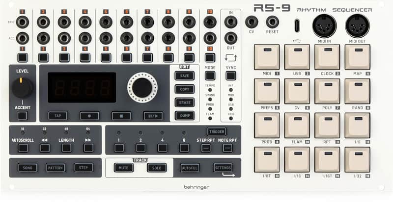 Behringer RS-9 Rhythm Sequencer Eurorack Module (BehrRS9d2) image 1