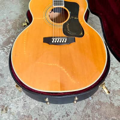 Guild F412 12 string acoustic jumbo 1979 - Maple F-412 original vintage USA XII image 3