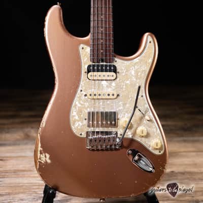 Shabat Lynx HSH Alder S-Style w/ Flame Roasted Maple & RW – Rose Gold image 2