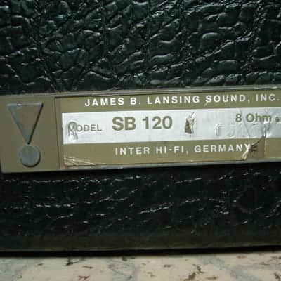 JBL SB 120 1973 Black image 6