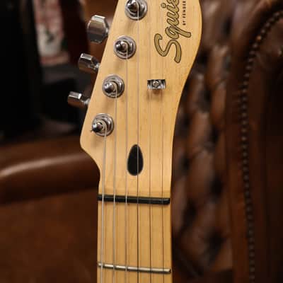 Squier Affinity Telecaster Black Pickguard, Butterscotch Blonde (USED) image 3