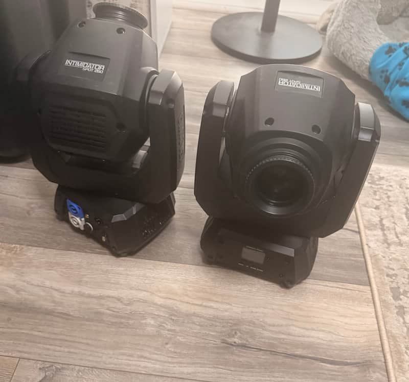 2 x Chauvet Intimidator spot 260 moving head image 1