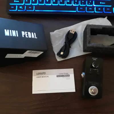 Lekato Loop Stage looper pedal with box and manual image 1