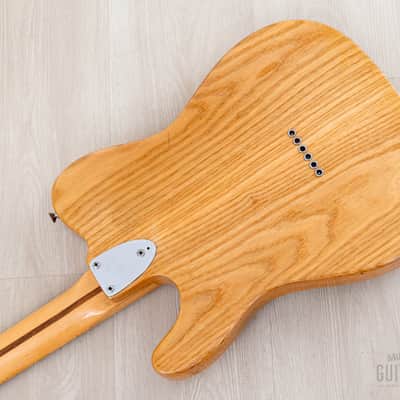 1975 Fender Telecaster Thinline Vintage Semi-Hollow Guitar Natural Ash w/ Seth Lover-Designed CuNiFe Wide Range, Case image 15