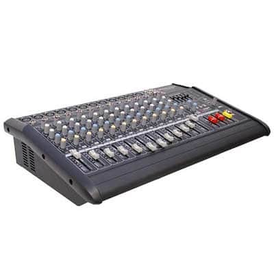 Seismic Audio - LandSlide 12P - 12 Channel DSP Professional Powered Mixer Power image 2