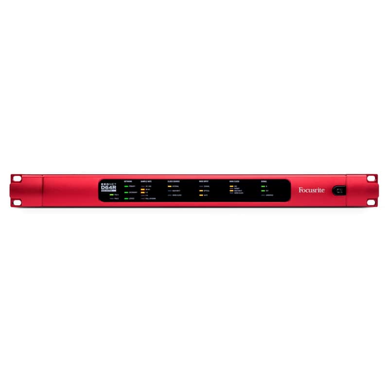 Focusrite RedNet D64R MADI Bridge Dante Audio Interface image 1