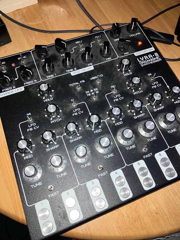 Soma Laboratory Lyra-8 Organismic Synthesizer 2017 - 2020 - Black image 1