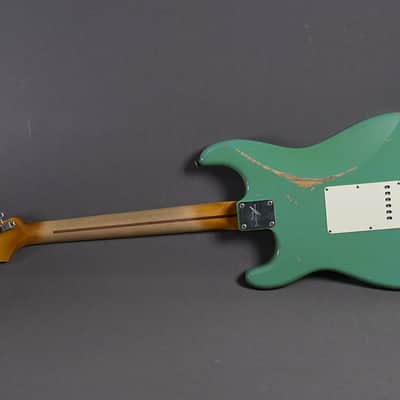 Fender Custom Shop Stratocaster 1955 Relic Foam Green Masterbuilt John Cruz 2016 image 10