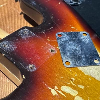 Fender Precision Bass 1958 - a beautiful all original 3-tone Sunburst example w/a Gold'gard ! image 23