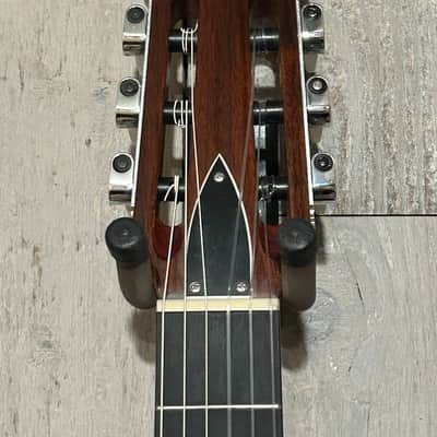 Rare Vintage 1970's Ovation USA 1124-4 Balladeer Acoustic Classical Guitar, image 7