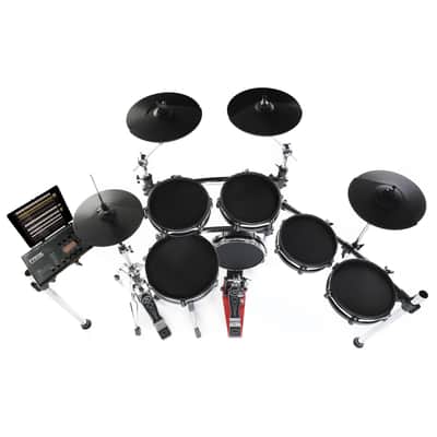 Fame Hybrid Pro XT Chrome Edition E-Drum Set - Electronic Drumkit image 3