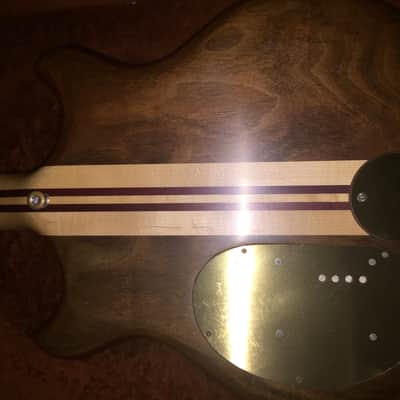 Alembic Short scale bass series 1 1979 Burl Walnut image 7
