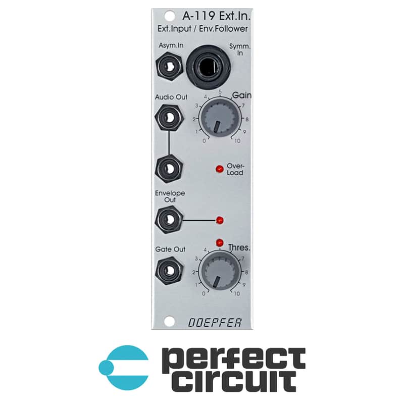Doepfer A-119 Ext.In External Input / Envelope Follower | Reverb
