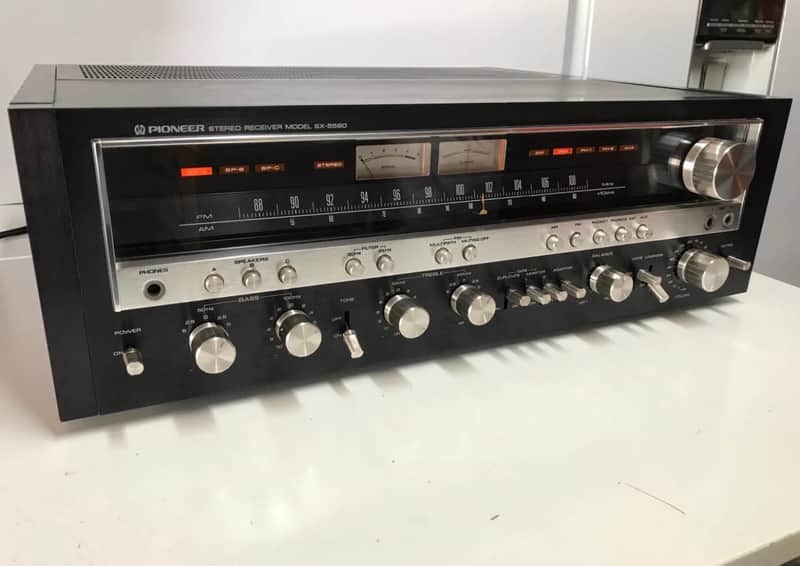 Pioneer SX-5580 120-Watt Stereo Solid-State Receiver | Reverb Canada