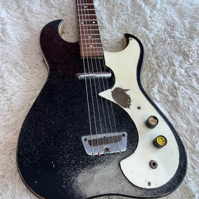 Silvertone 1448 1962 - 1967 - Black Sparkle image 2