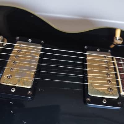 Vintage 1990s - Greco Les Paul Custom EGC-550 (Made in Japan, Black) - Screamin' image 13