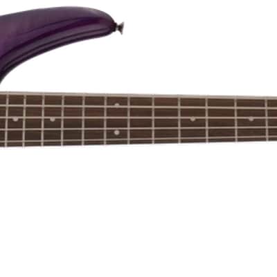 Jackson JS Series Spectra JS3QV Purple Phaze 5-String Electric Bass Guitar image 3