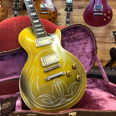 Gibson Custom Shop Billy Gibbons "Pinstripe" '57 Les Paul (Aged) 2013 - Aged Goldtop image 2