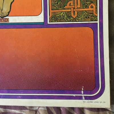 Rolling Stones Poster Bill 1969 - Custom Framed image 4