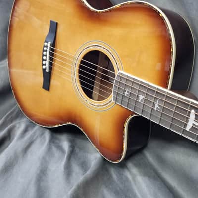 PRS SE A40E Angelus with Fishman Sonitone Pickup Tobacco Sunburst image 2