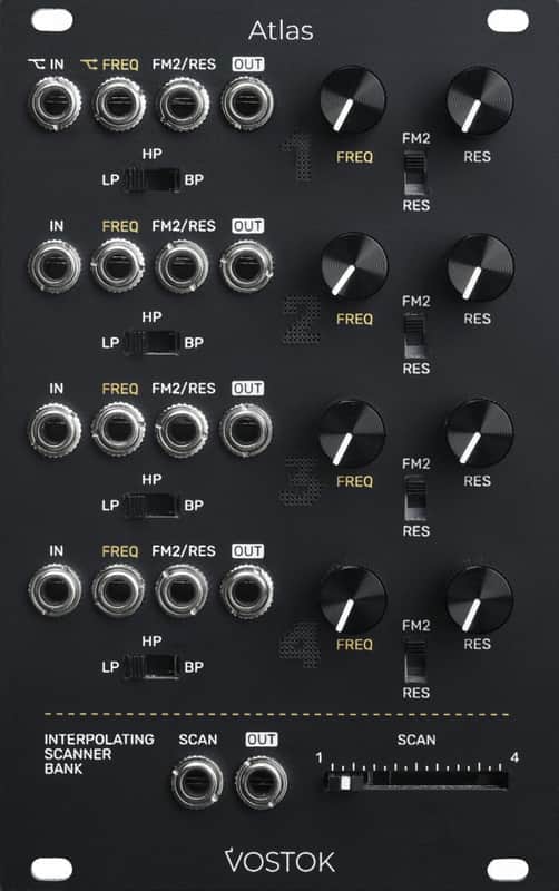 VOSTOK ATLAS QUAD CORE MULTIMODE FILTER : BRAND NEW :  [DETROIT MODULAR] image 1