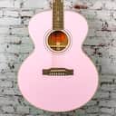 Epiphone J-180 LS Pink - Incl. Hard Case