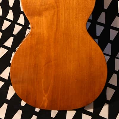 ✴️ Video Included - Double-top 1920s Antique Pre-war German Romantic Guitar, Hand-carved Rosette – Great Condition and Outstanding Sound image 4