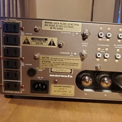 Marantz Model 7 / 7C Tube Stereo Preamp Officially Sanctioned Reissue / Replica VAC 1996 image 6
