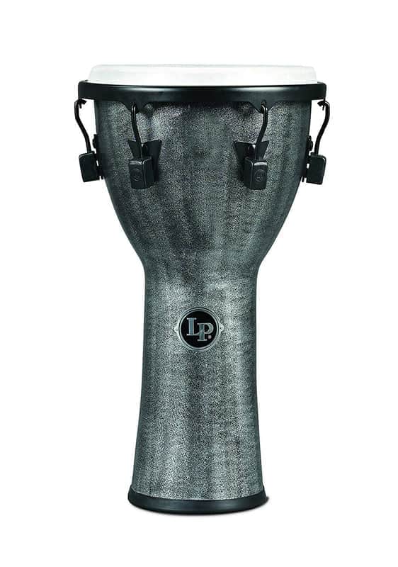 Latin Percussion LP726G, TUNED DJEMBE 11in Synthetic Shell, SYN HEAD, Gray -NEW image 1