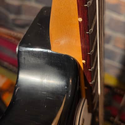 Lotus S-Style Electric Guitar Black image 9