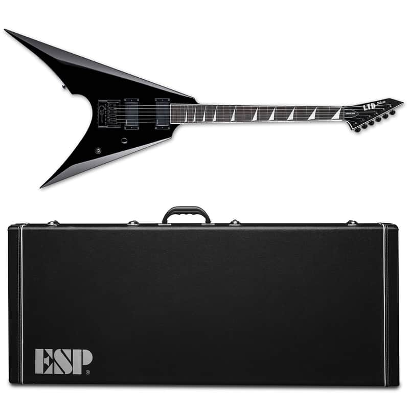 ESP LTD ARROW 1000 Evertune ET Black BLK Electric Guitar - Brand New + ESP Hard Case - Korea image 1