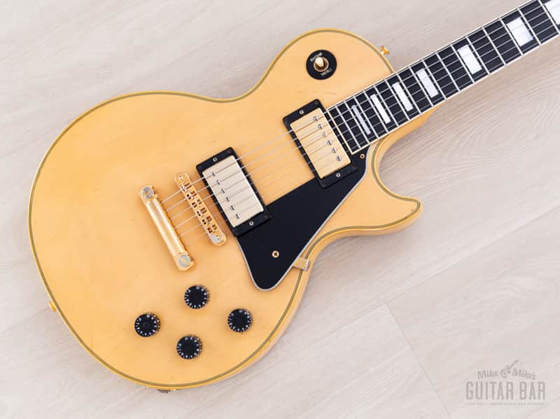 1990 Gibson Les Paul Custom Limited Colours Edition Transparent White 1 of 200 w/ Case image 1