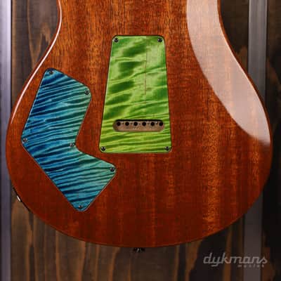 PRS Private Stock Modern Eagle V Green Luminlay LTD Laguna Glow PRE-OWNED! image 14