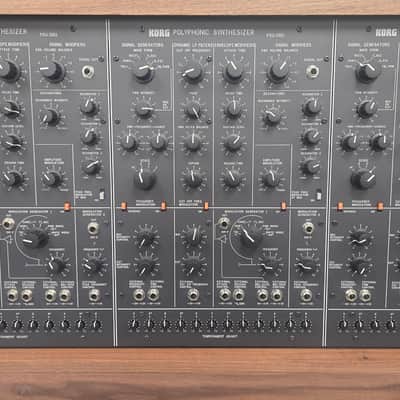 Korg PS-3300 49-Key 49-Voice Semi-Modular Polyphonic Synthesizer Reissue 2025 - Wood image 2