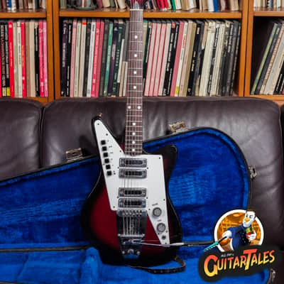Galanti Grand Prix V4 1964 Italian red sunburst -VIDEO- image 10