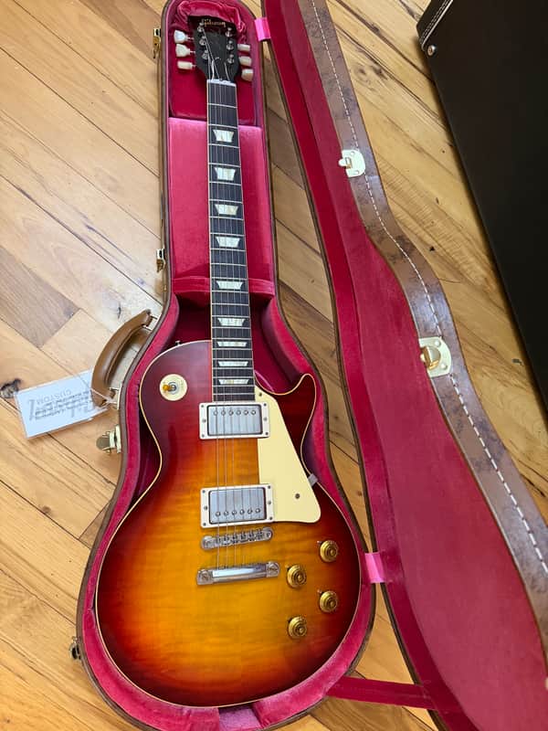 2024 Gibson Custom Shop 1959 Les Paul Standard Reissue (R9) – Murphy Lab Ultra-Light Aged - Factory Burst image 1